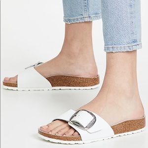 BIRKENSTOCK MADRID BIG BUCKLE - WHITE